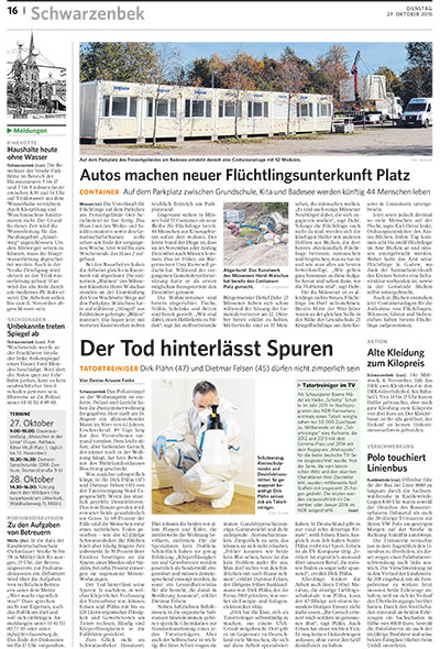 Bergedorfer Zeitung Tatortreiniger